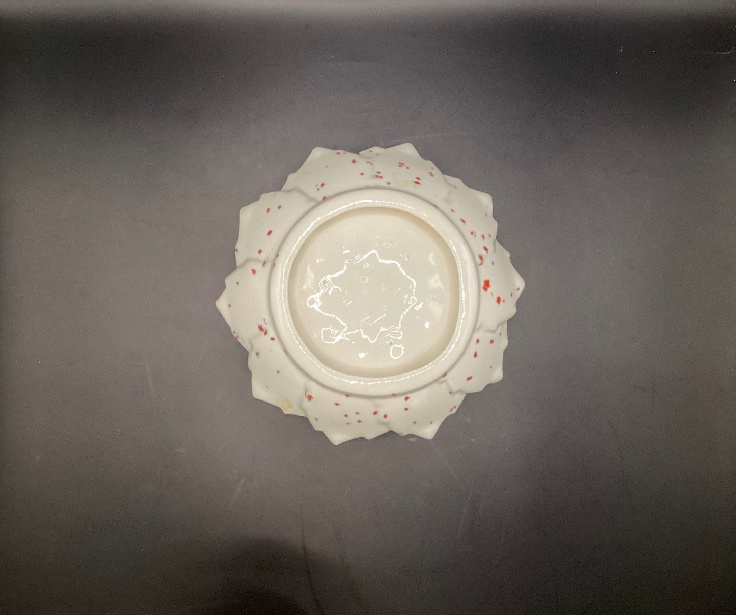 splatter ware trinket dish