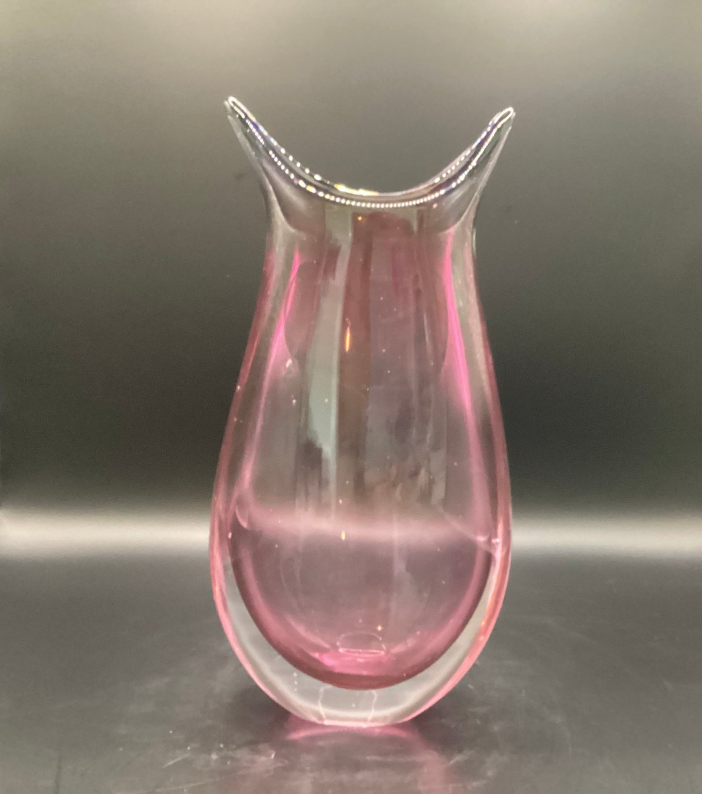 Italian Handblown Art Glass Vase