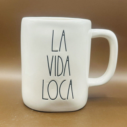 Rae Dunn La Vida Loca mug 2021 living livin' life crazy collectible cup