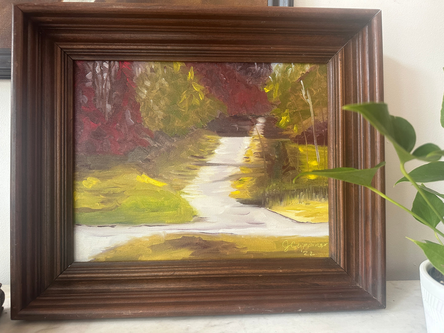 Country road Oil Painting