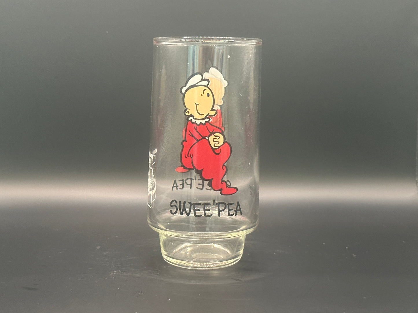 Collectible, good condition Coca-Cola sweet pea glass 1975. No cracks or chips.