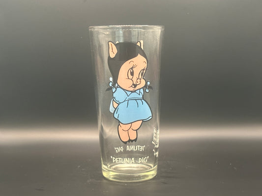 Glass Petunia the Pig Pepsi Collectable Edition