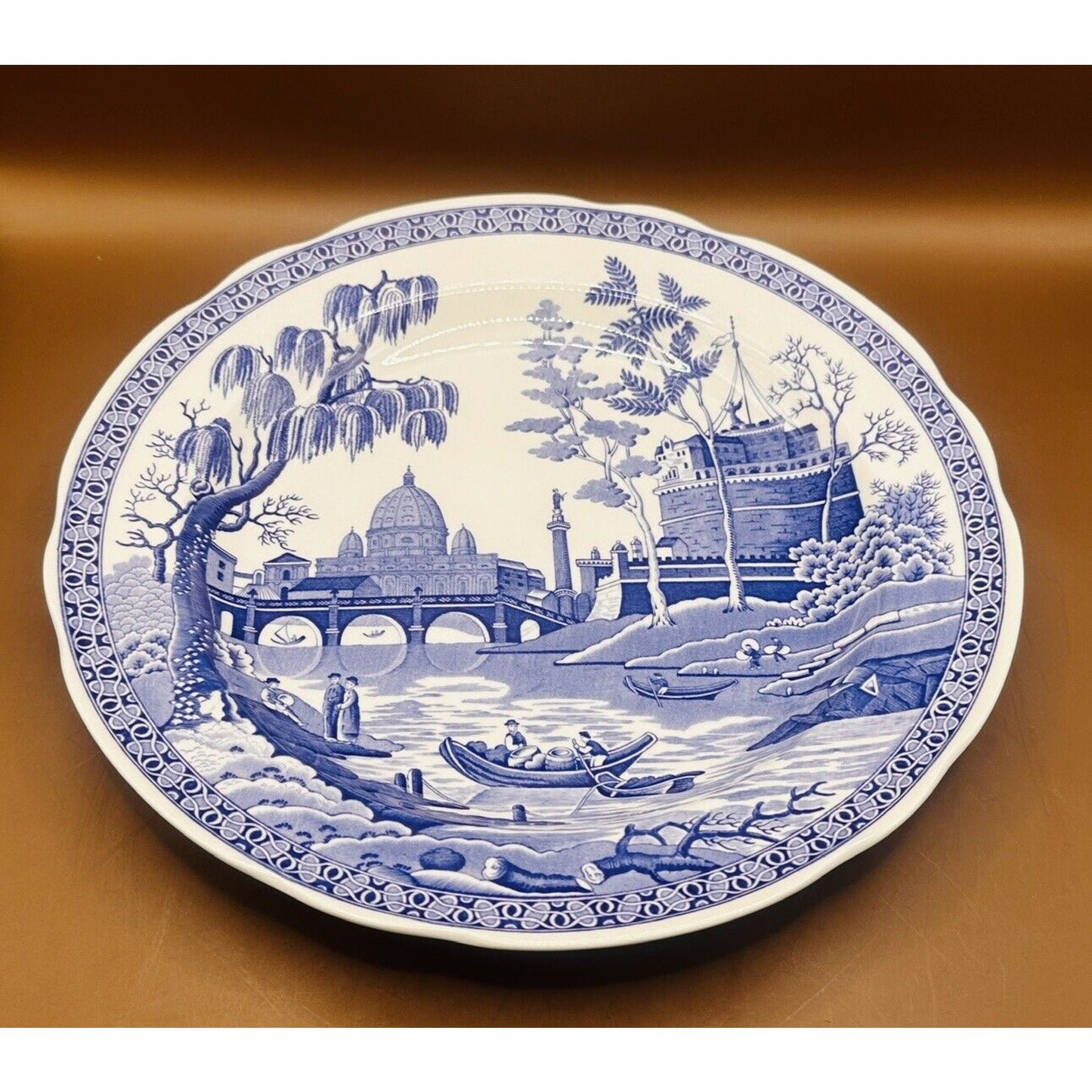 Spode Blue Room Collection 'ROME' PLATE Blue White Collectors