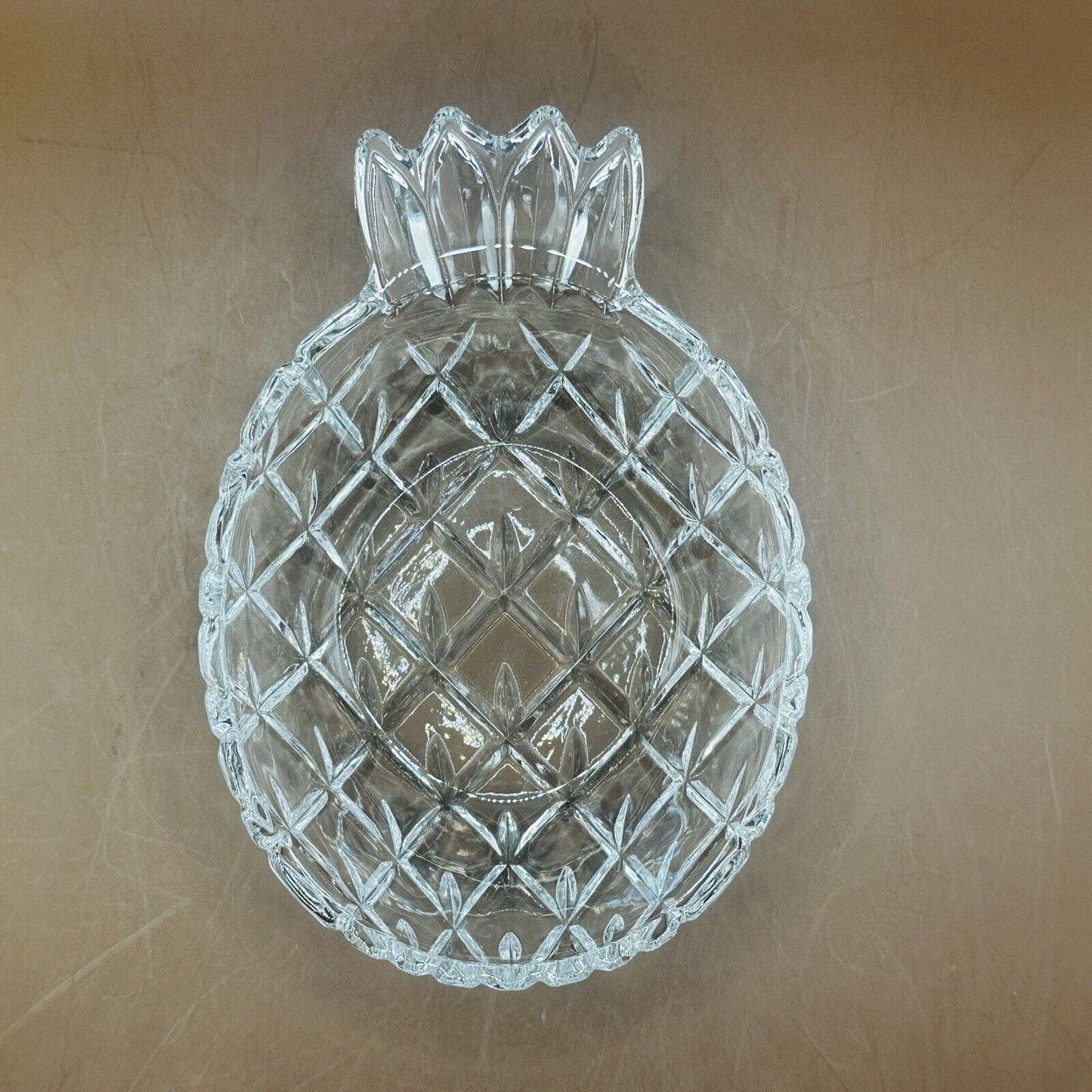 Studio Nova PINEAPPLE Clear Glass CANDY DISH