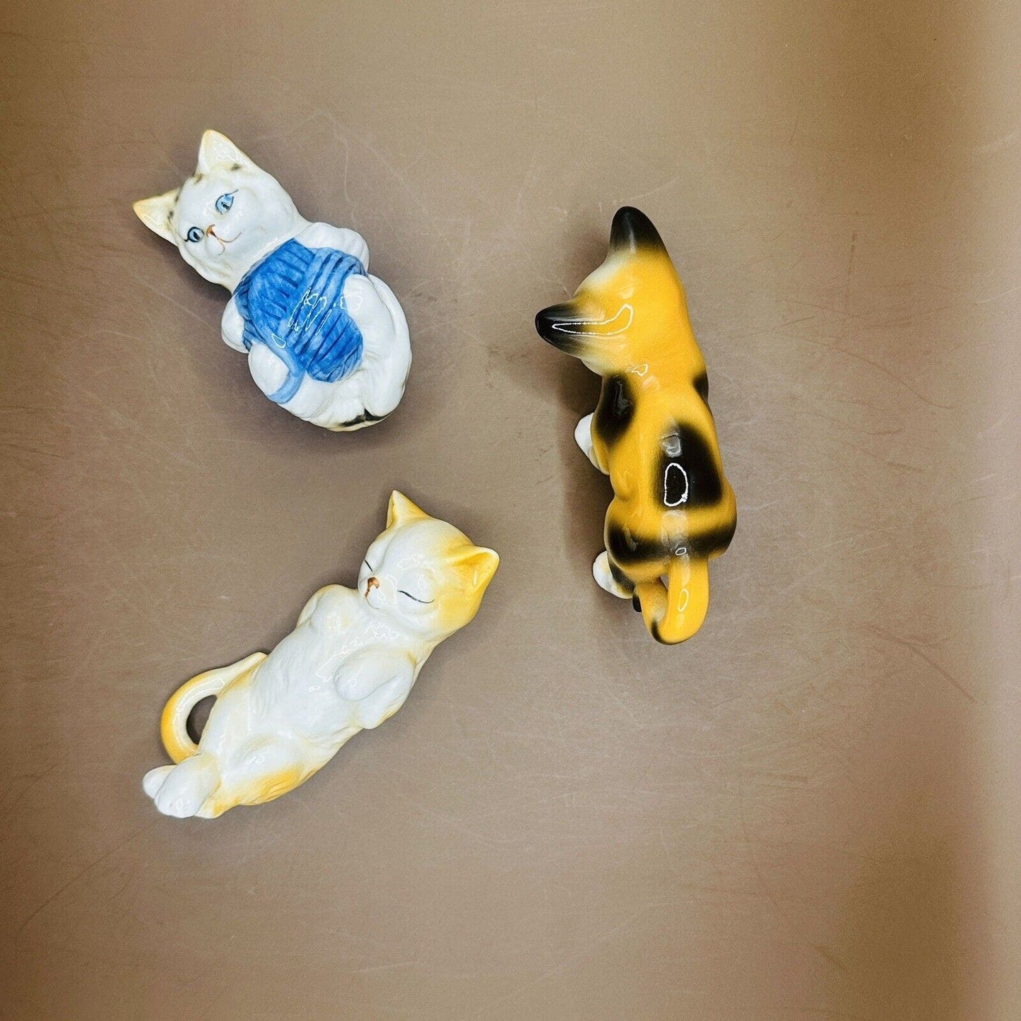 danbury mint cat figurines Set Of 3