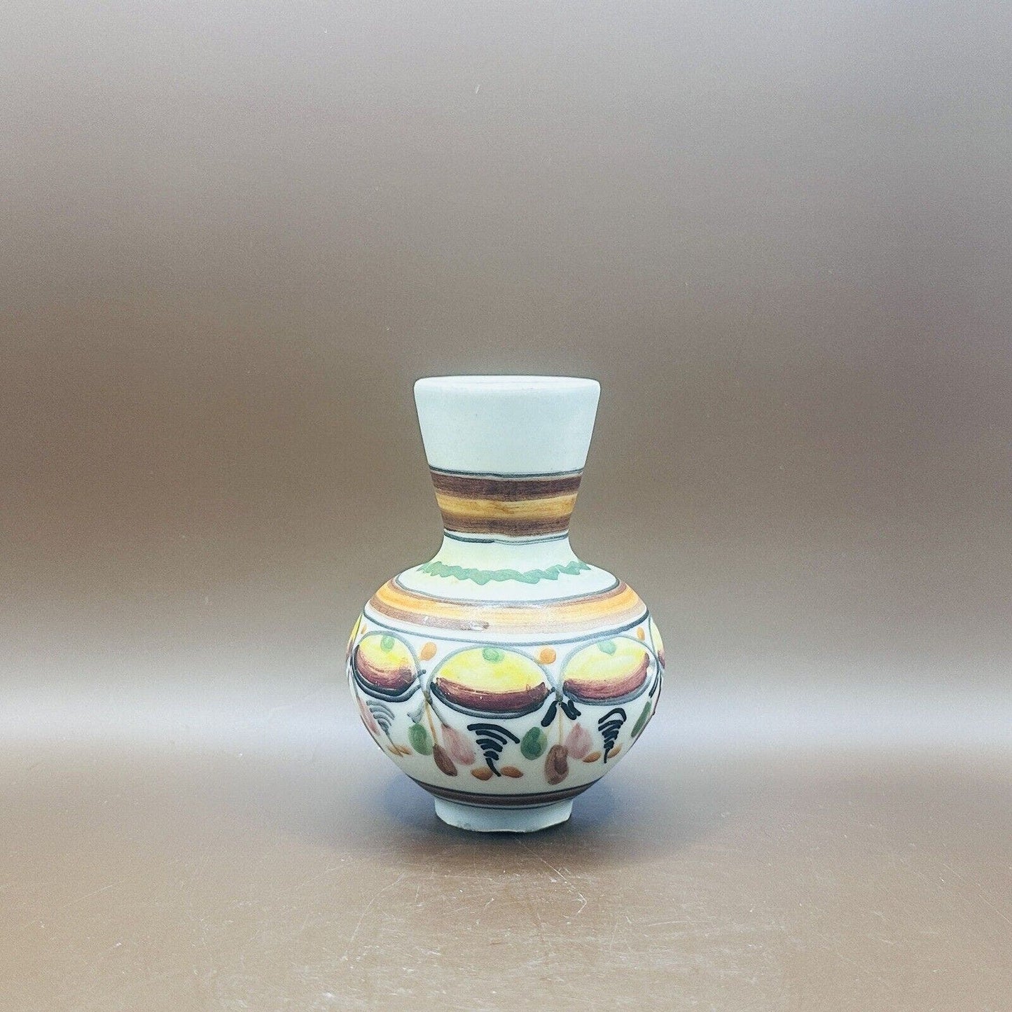 Petite Hand Painted Vase Bud Vase