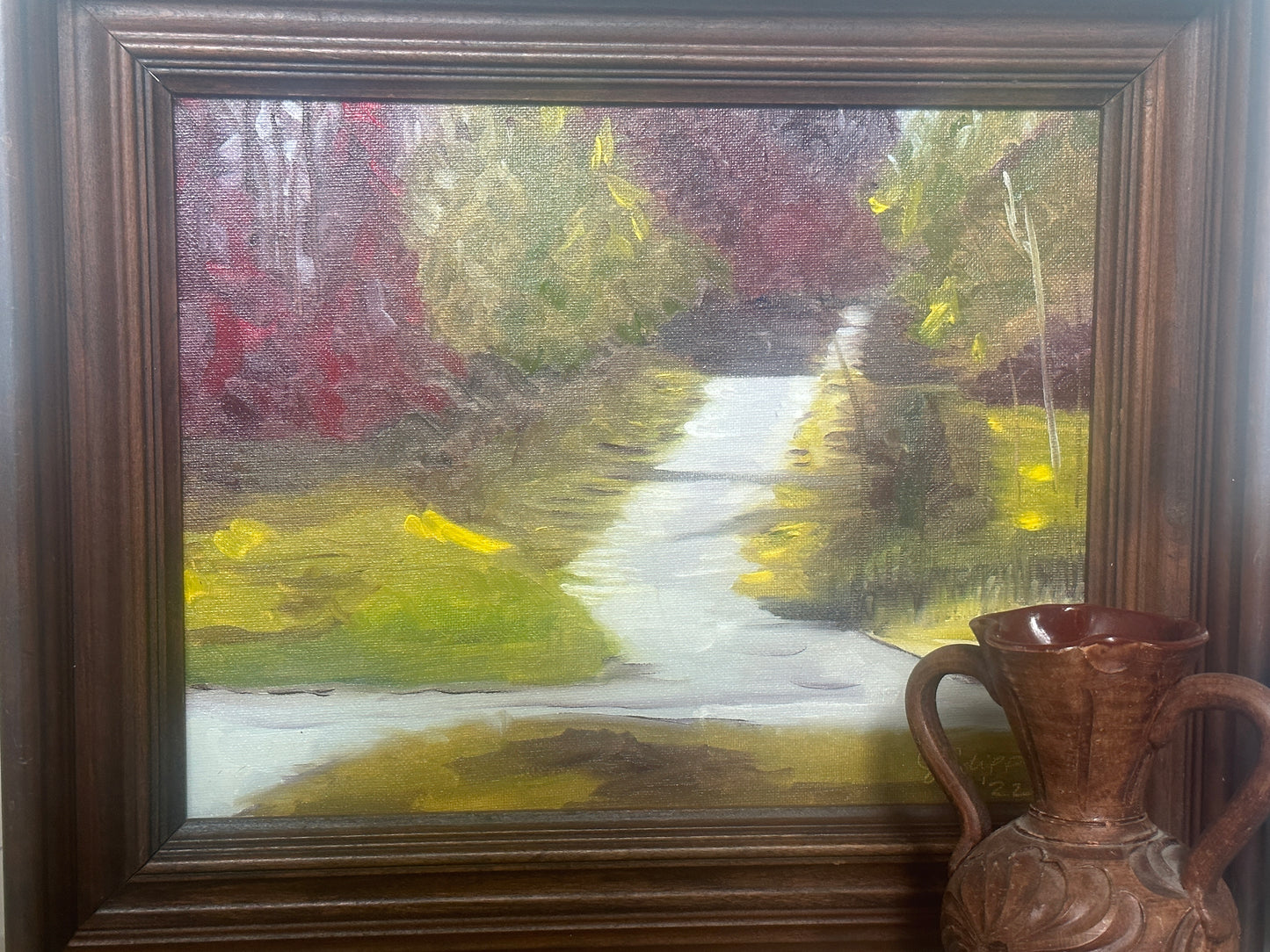 Country road Oil Painting