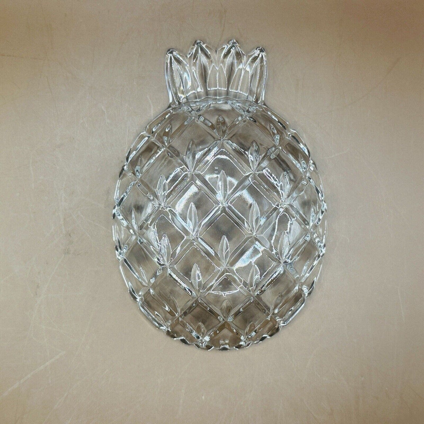 Studio Nova PINEAPPLE Clear Glass CANDY DISH