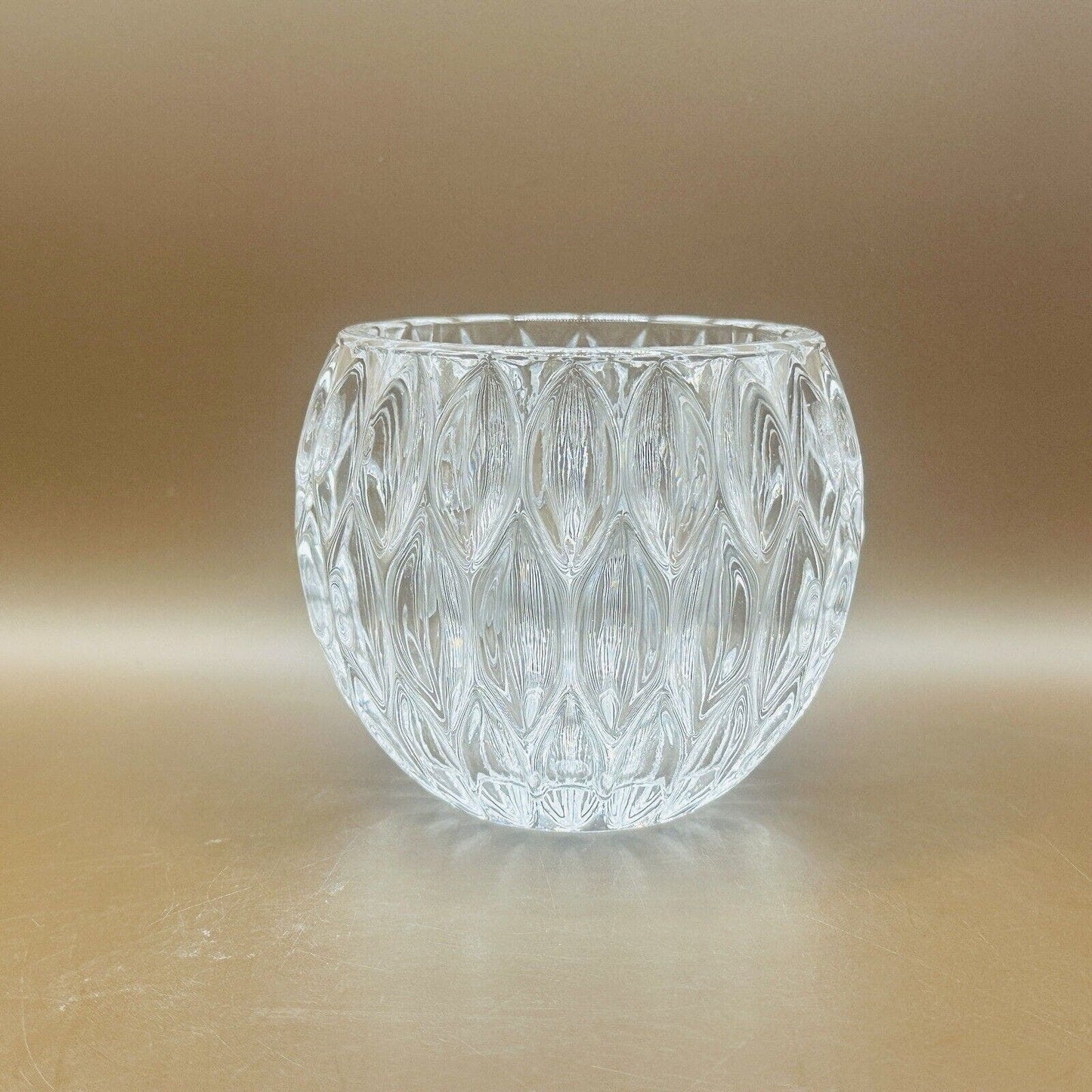 Fitz & Floyd Crystal Teardrop Votive Candle Holder Great Gift