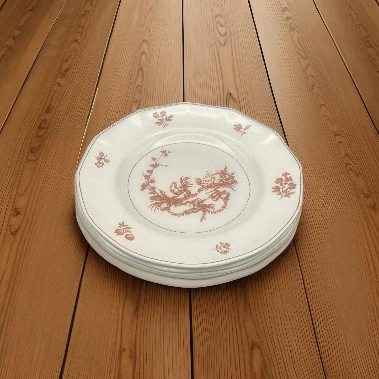 4 Wedgwood Adams CHANTECLER Salad Plate 8” Replacement