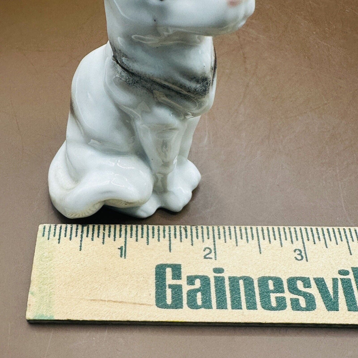 Vintage German Shepherd Figurines Porcelain Set Of 2