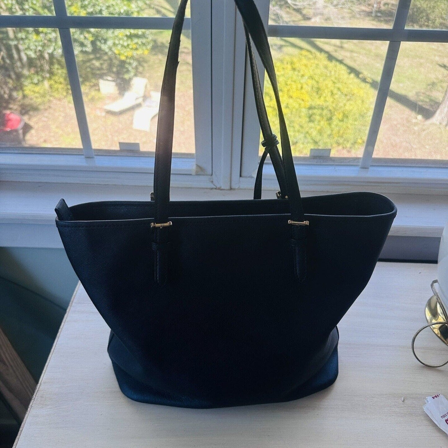 Michael Kors Black Tote Shoulder Bag