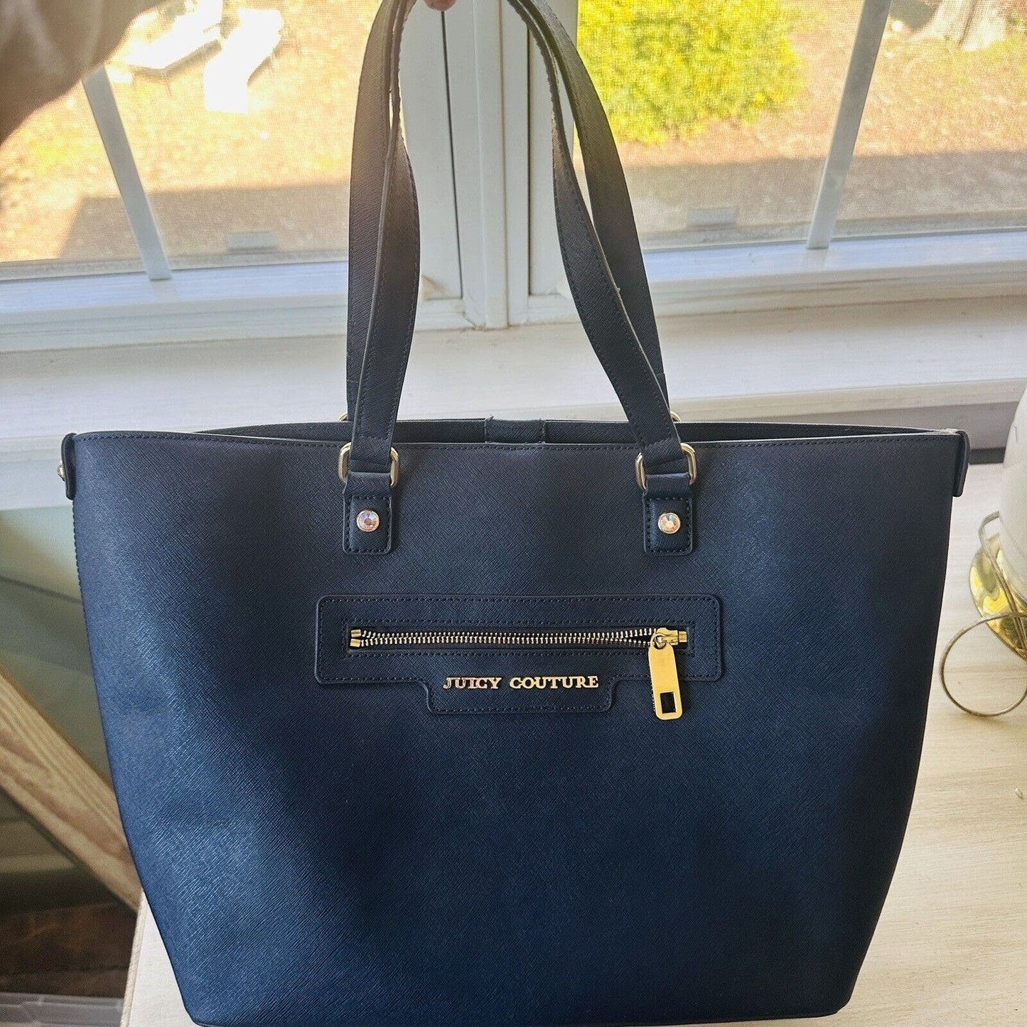 Juicy Couture Navy Large Handbag New Without Tags