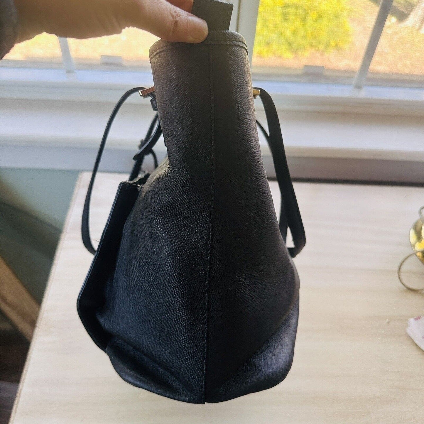 Michael Kors Black Tote Shoulder Bag