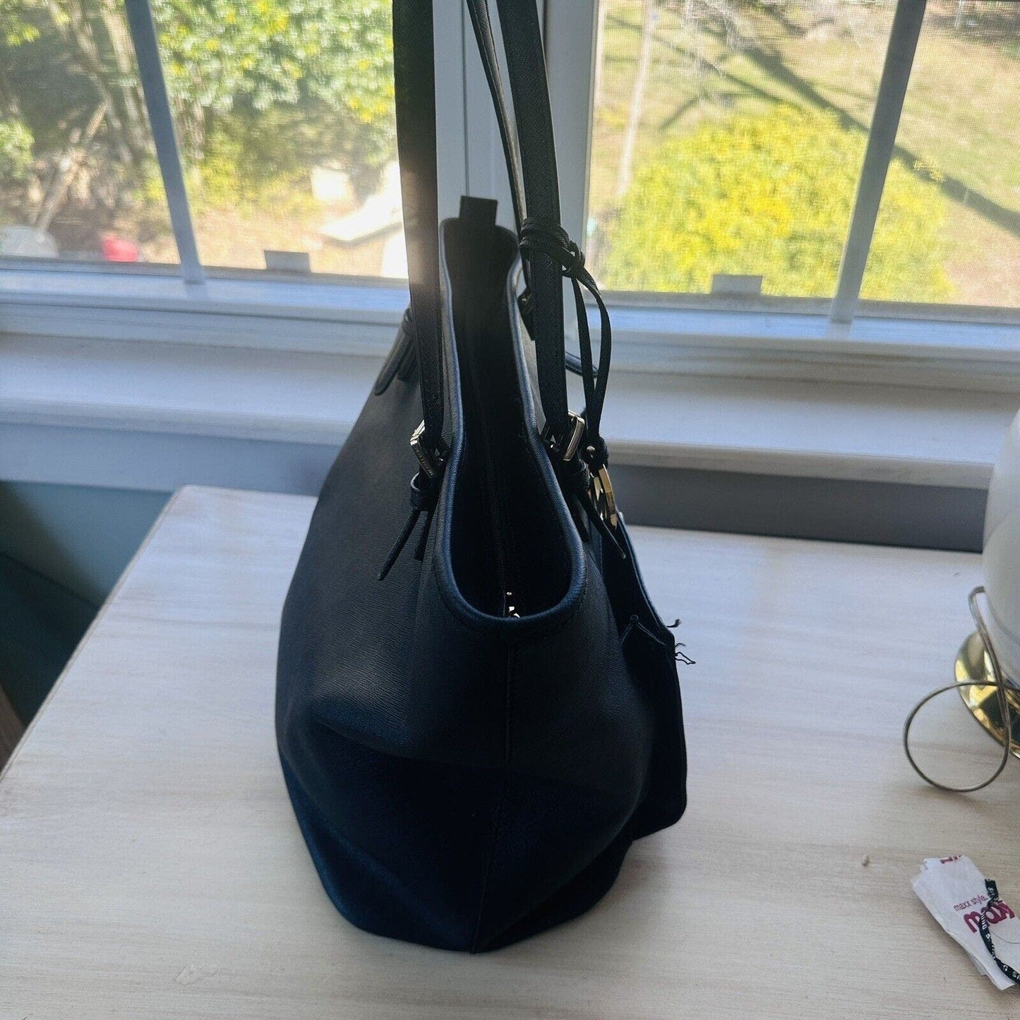 Michael Kors Black Tote Shoulder Bag