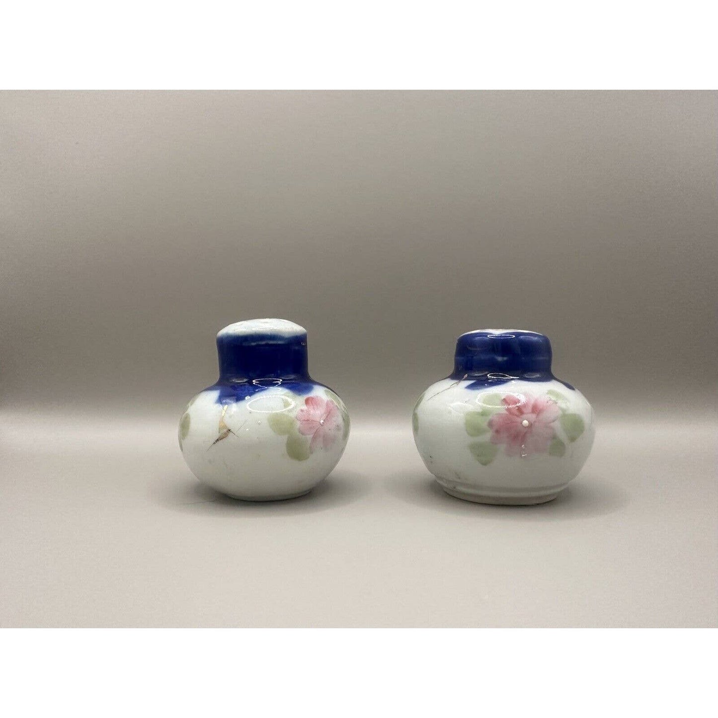 Nippon Japanese Salt And Pepper Shaker Set Antique