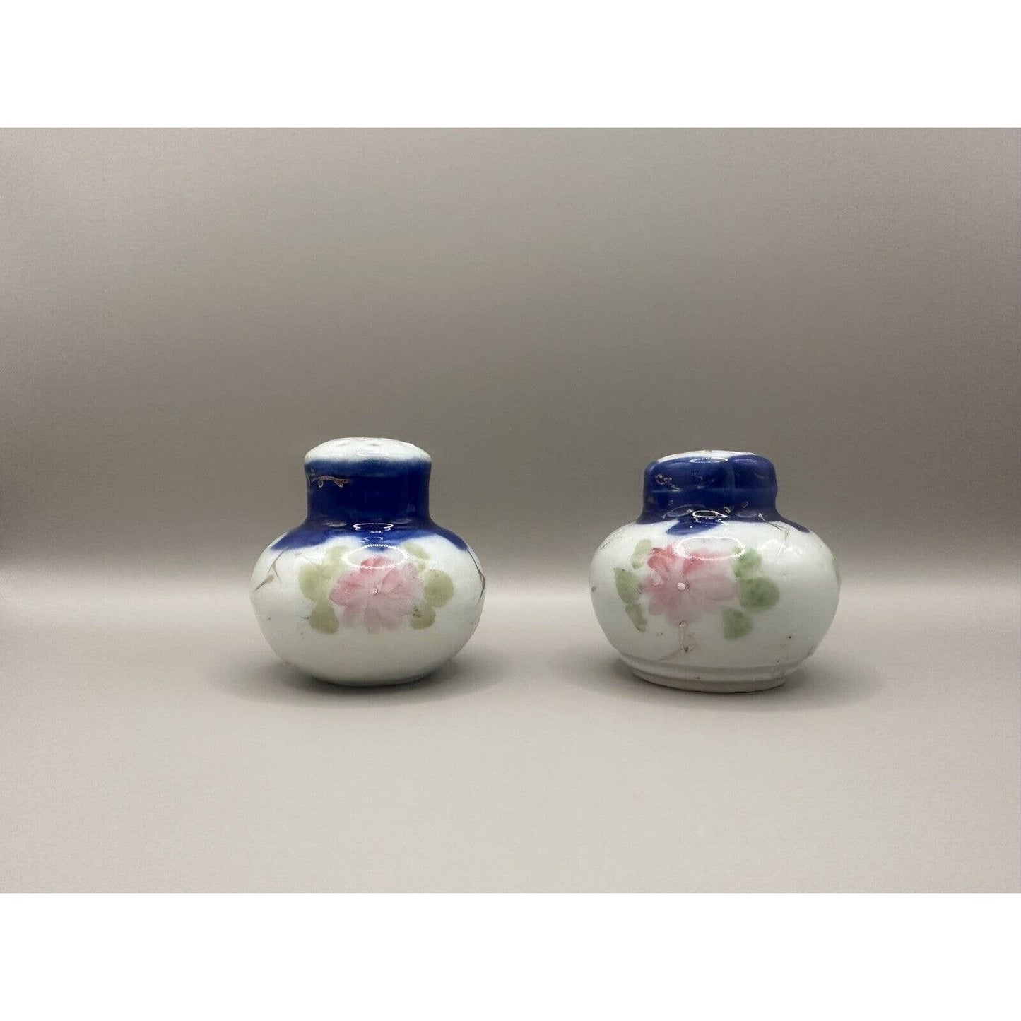 Nippon Japanese Salt And Pepper Shaker Set Antique